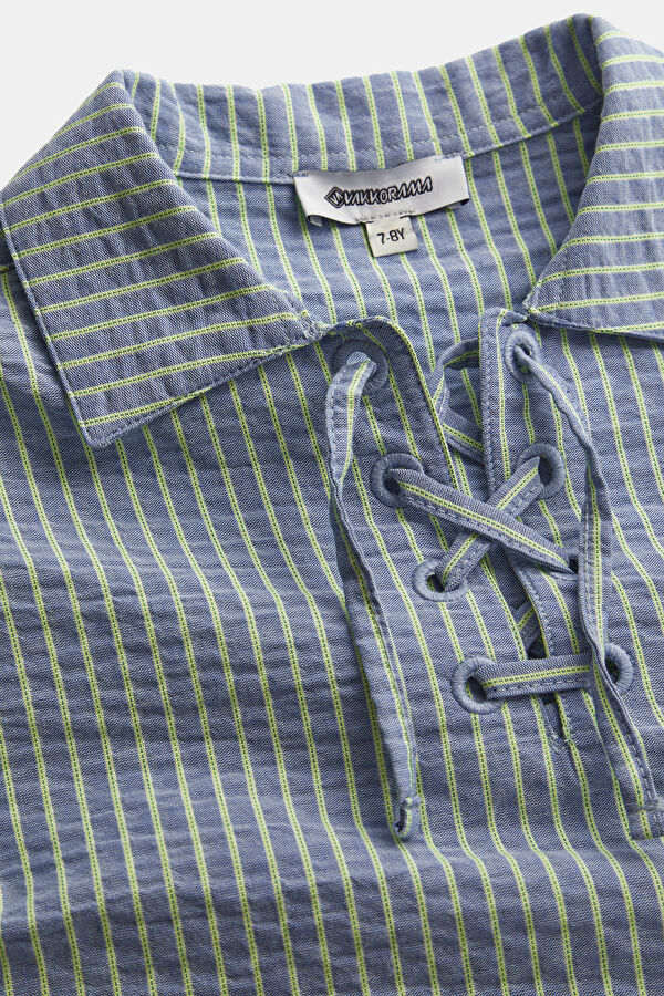 Multicolored Striped Pattern Children's Shirt 5