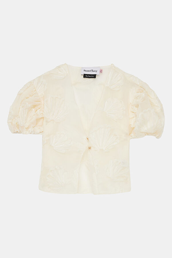 Ecru Lace Blouse 3