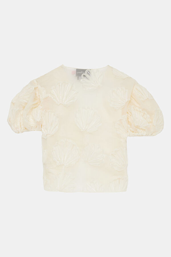 Ecru Lace Blouse 4