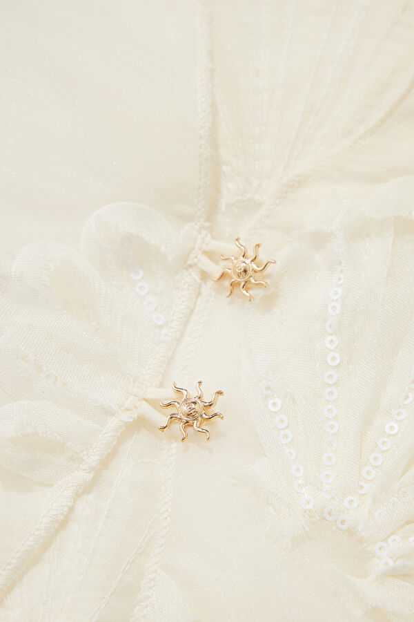 Ecru Lace Blouse 6