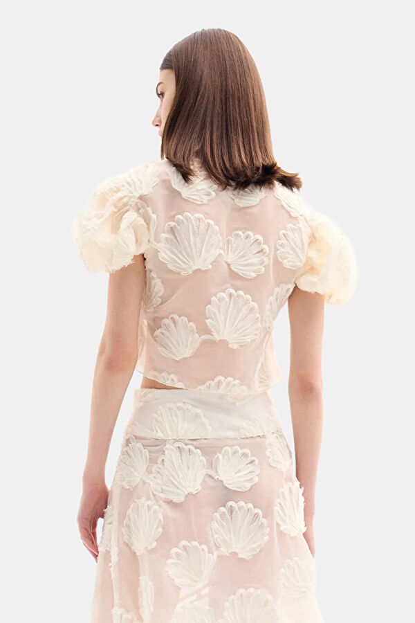 Ecru Lace Blouse 2