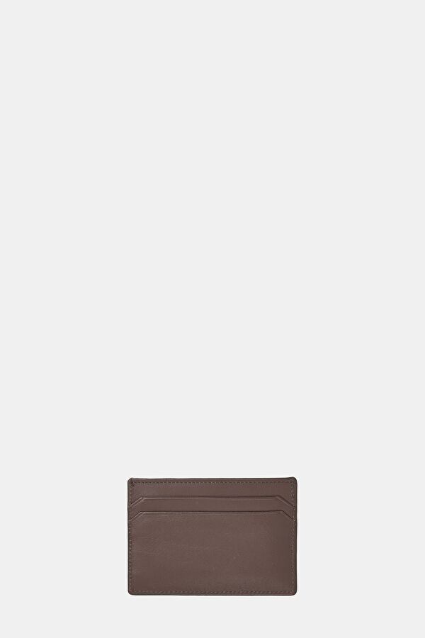 Brown Patterned Leather Wallet 2