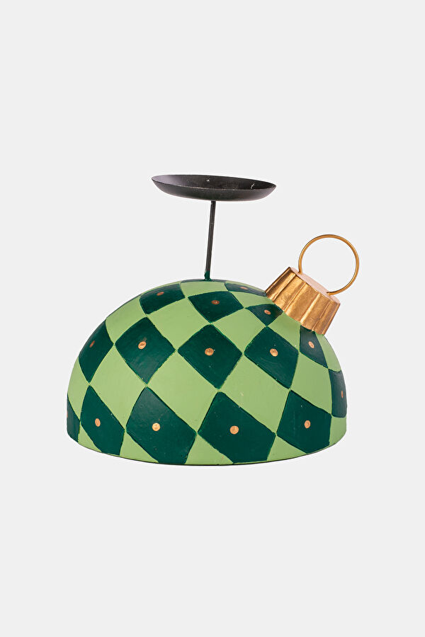 Tealight Tutucu Noel Topu