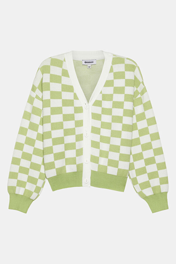 Multicolored Knit Children's Cardigan 4