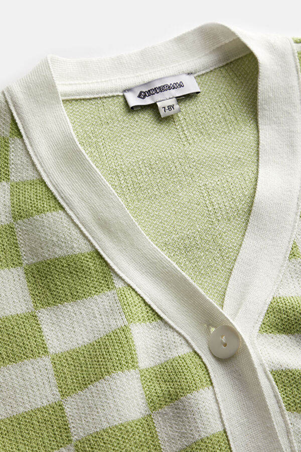 Multicolored Knit Children's Cardigan 6