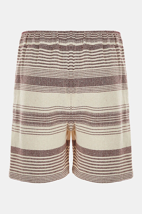Colorful Striped Pattern Men's Shorts 5