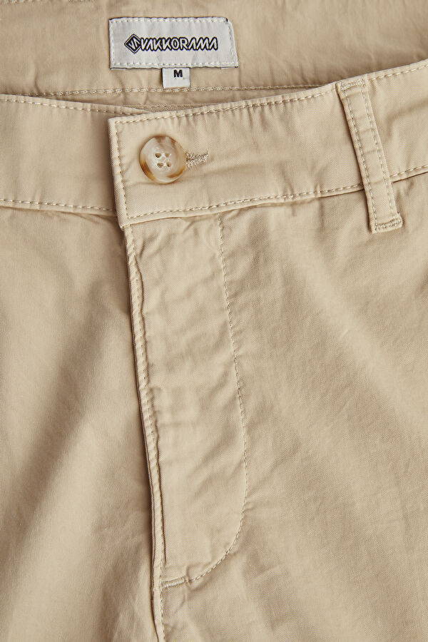 Beige Men's Shorts 6