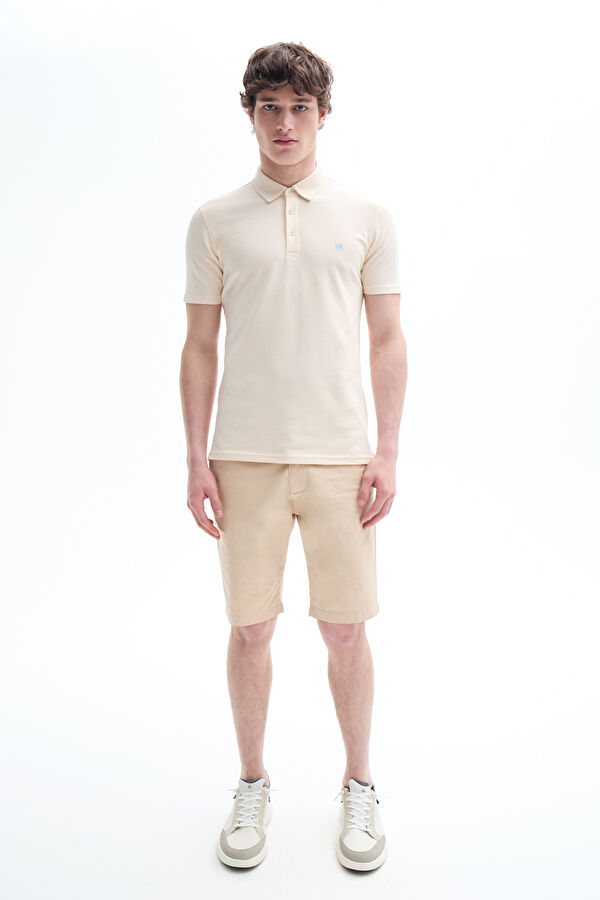 Beige Men's Shorts