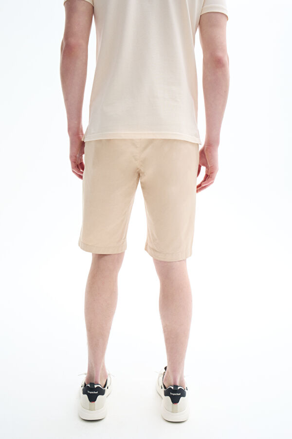 Beige Men's Shorts 3