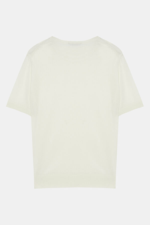 Off-white crew neck men's T-shirt 2