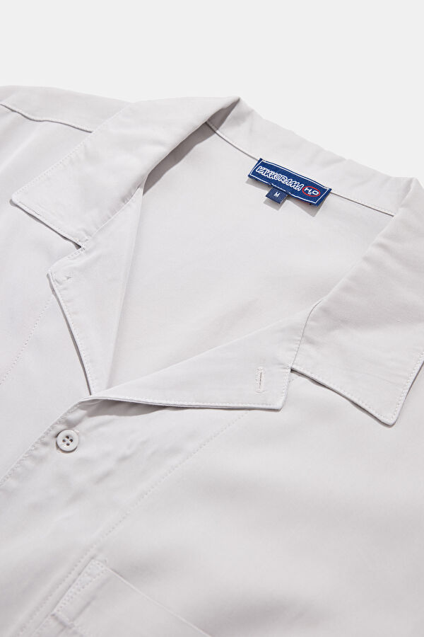 Relax Fit Beige Regular Men's Shirt 3