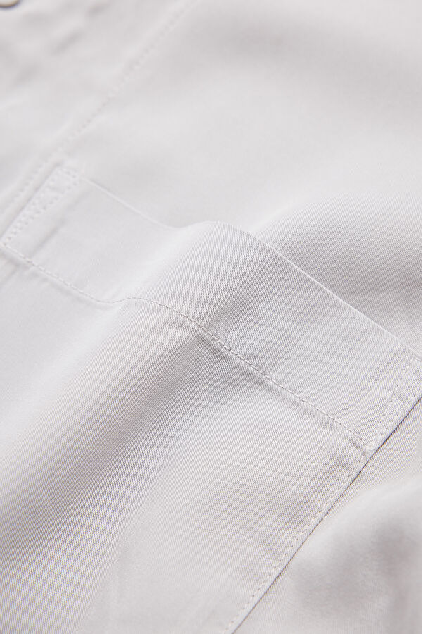 Relax Fit Beige Regular Men's Shirt 4