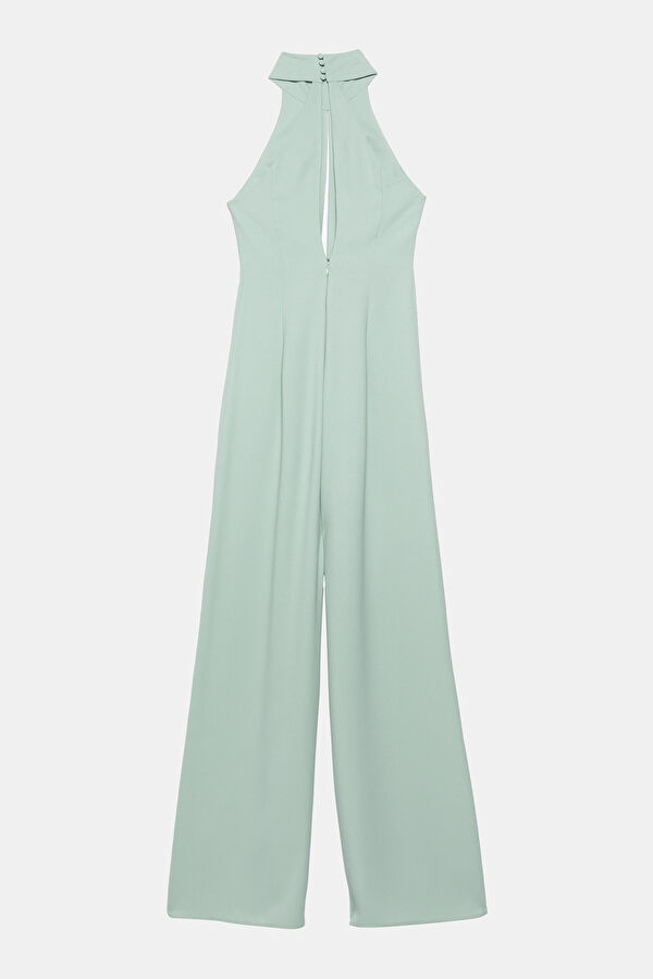 Mint Fermuarlı Tulum 2