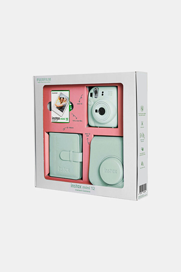 Instax Mini 12 Mint Green Mini Bundle Fotoğraf Makinesi 2