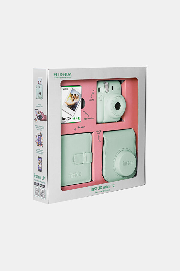 Instax Mini 12 Mint Green Mini Bundle Fotoğraf Makinesi 3