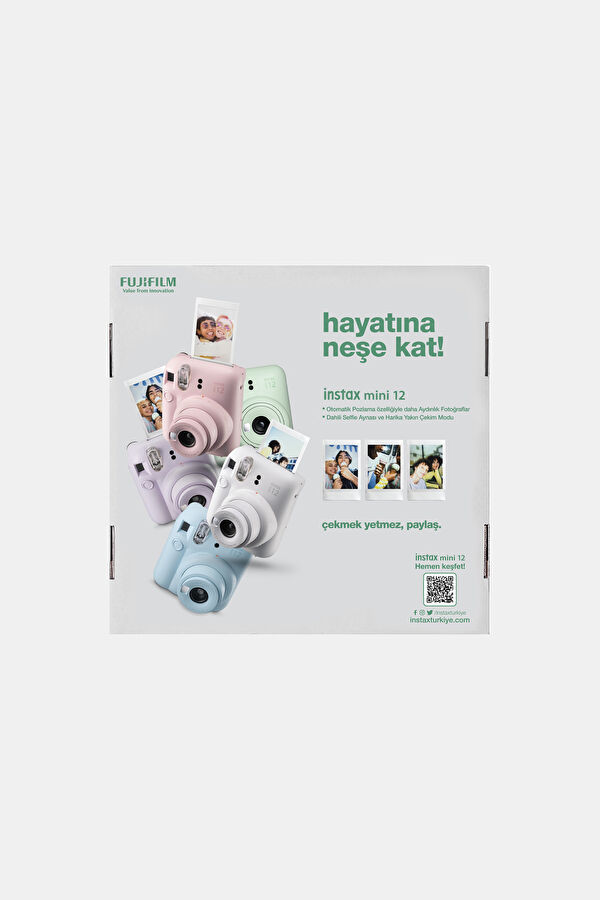 Instax Mini 12 Mint Green Mini Bundle Fotoğraf Makinesi 4