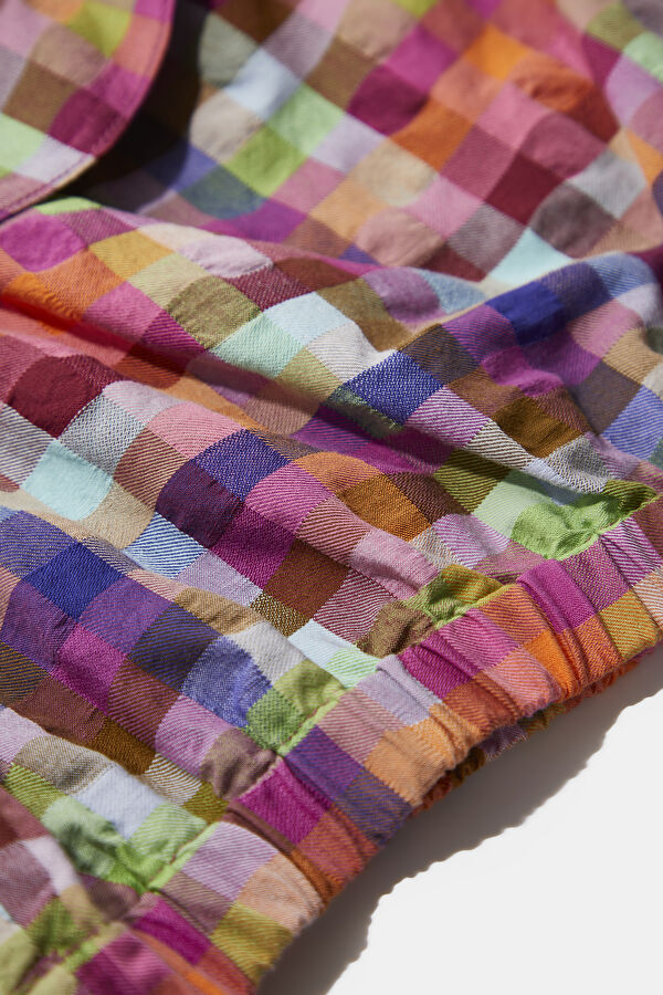 Multicolored Colorful Kids Blouse 6
