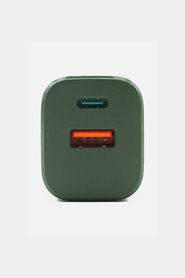 Duvar Şarj Cihazı Type C & USB - 20W EU 8
