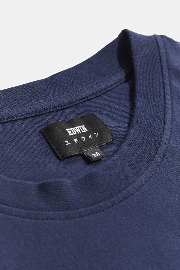 Relax Fit Navy Blue Printed Tshirt 3