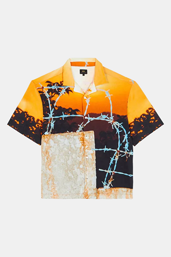 Relaxed Fit Multicolored Patterned Men's Shirt 3