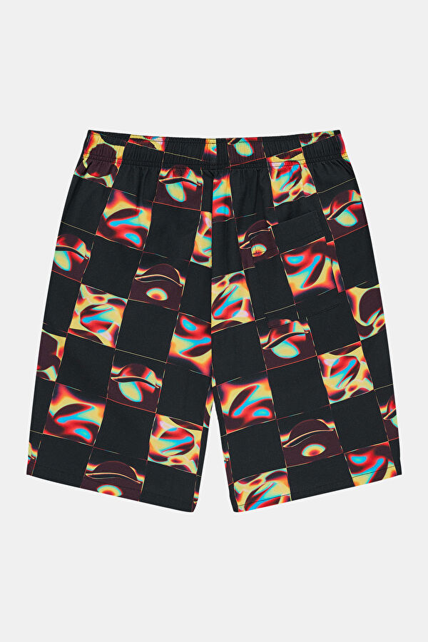 Saike Check Multicolored Patterned Men's Shorts 2