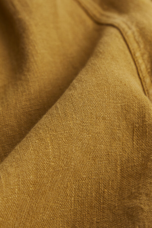 Relax Fit Mustard Shorts 4