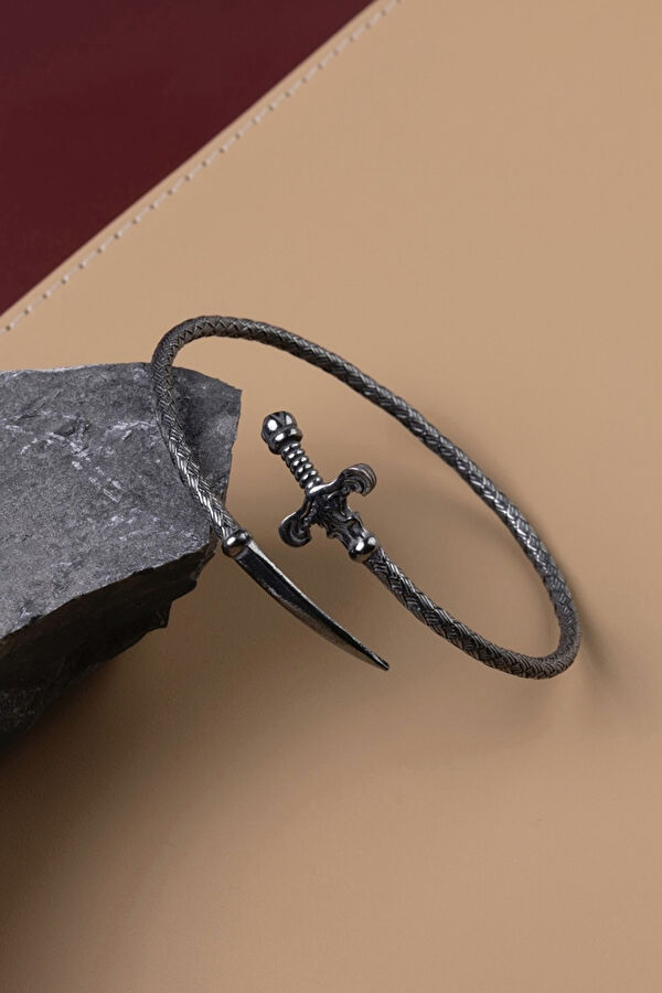 Oxidized Sword Bracelet 3