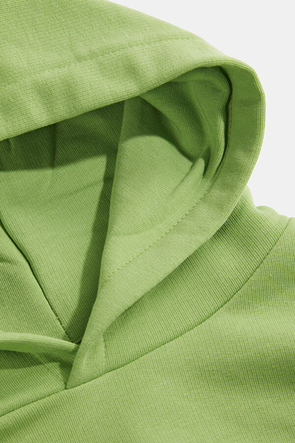 Yeşil Bisiklet Yaka Çocuk Sweatshirt 4