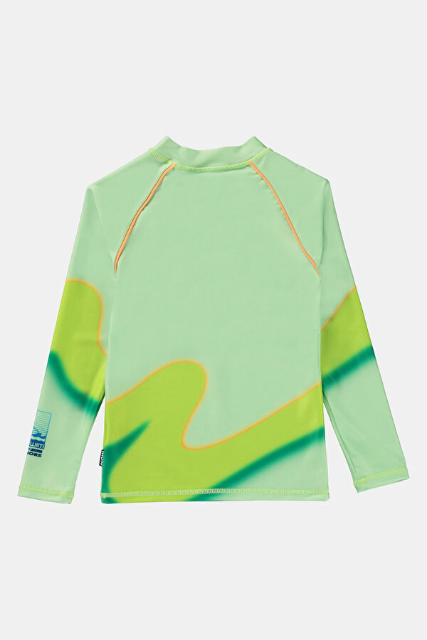 Light Green Design Filled Tshirt 3
