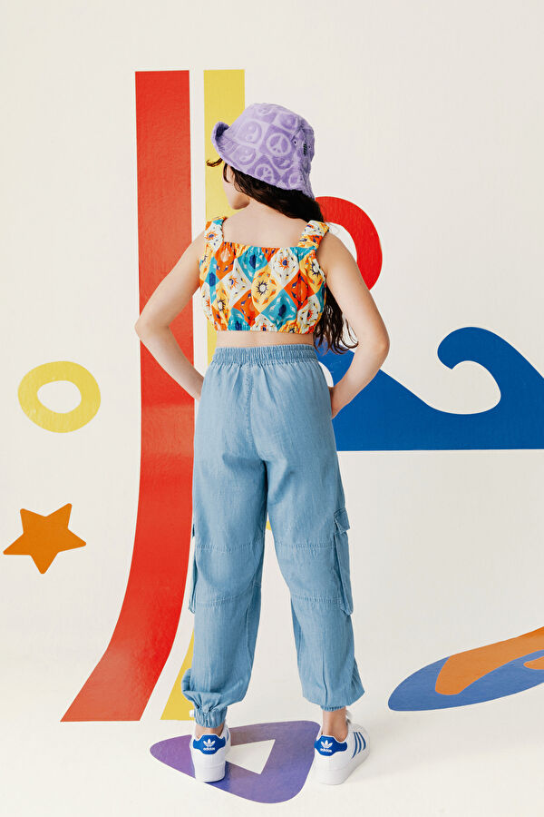 Relax Fit Light Blue Trousers 3
