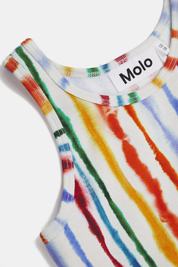 Multicolor Design Filled Dress 6