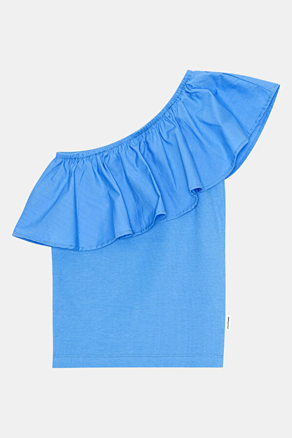 Blue Strappy Kids Blouse