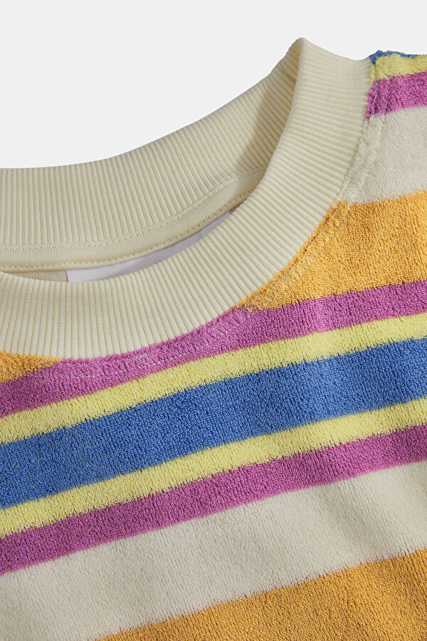 Multicolored Crew Neck Kids' Sweatshirt 5