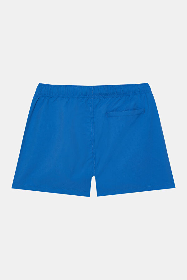 Blue Patterned Kids Swimsuit 3