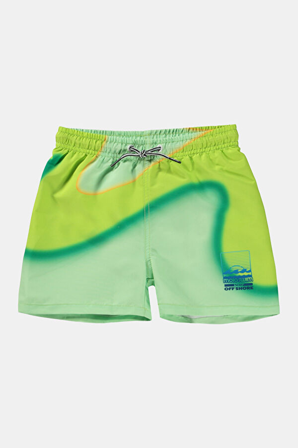 Light Green Design Filled Swimsuit 3