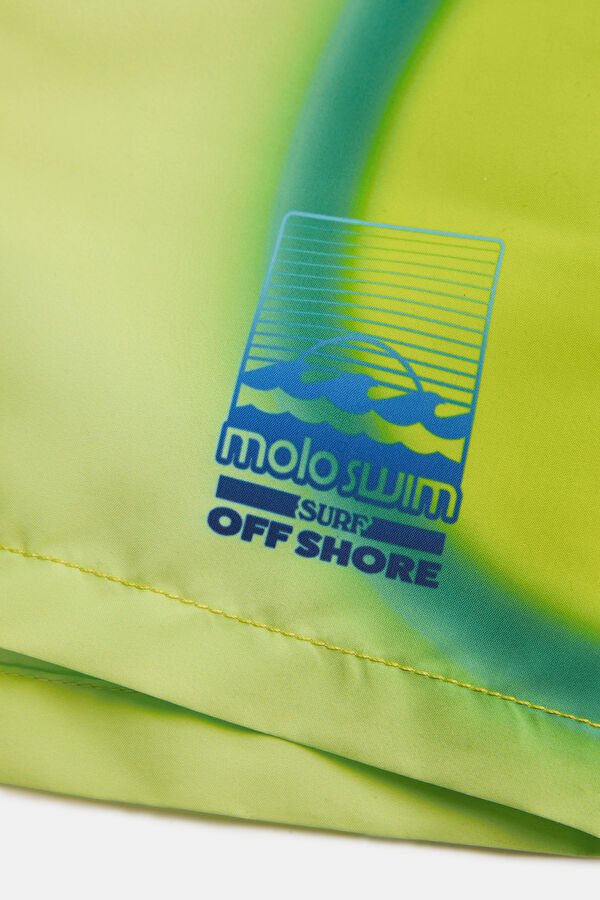 Light Green Design Filled Swimsuit 6