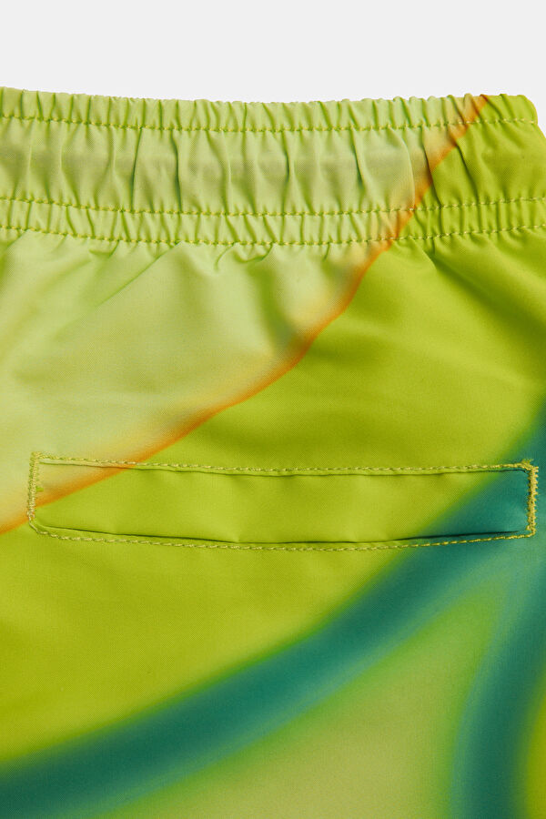 Light Green Design Filled Swimsuit 7