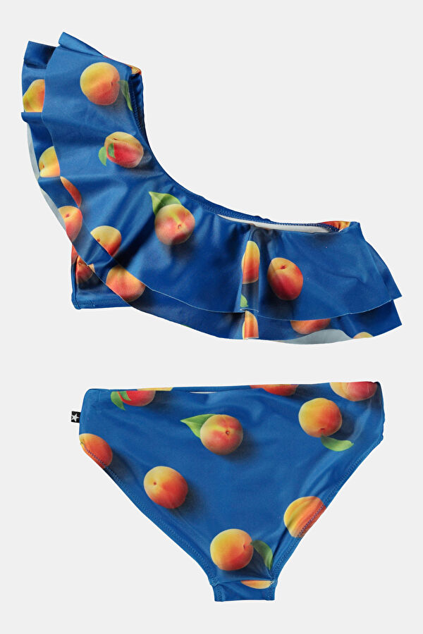 Navy Blue Design Filled Bikini 4