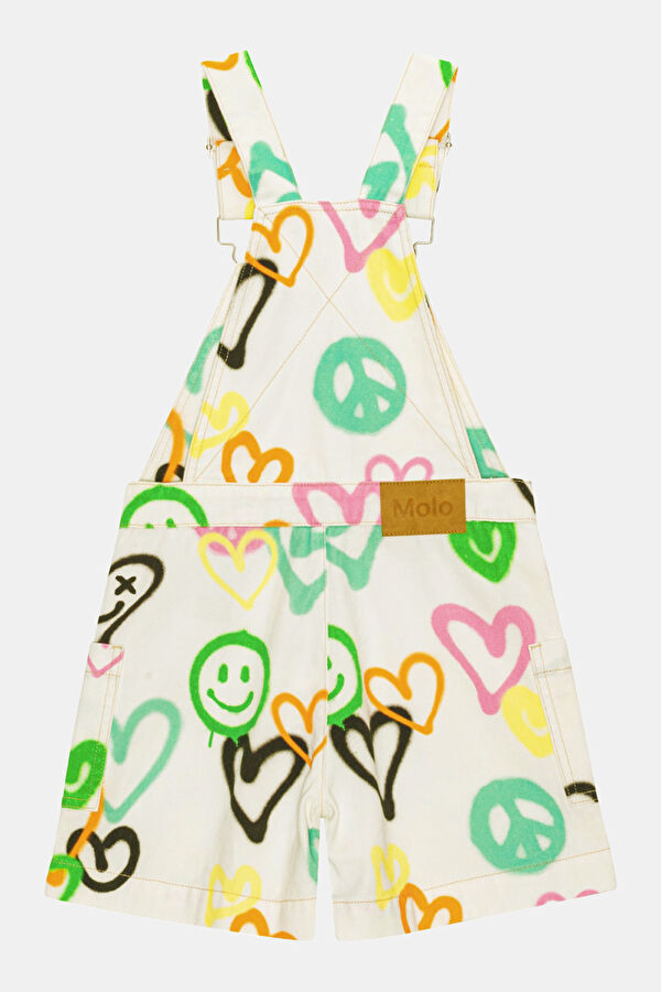 Multicolored Patterned Kids Jumpsuit 2