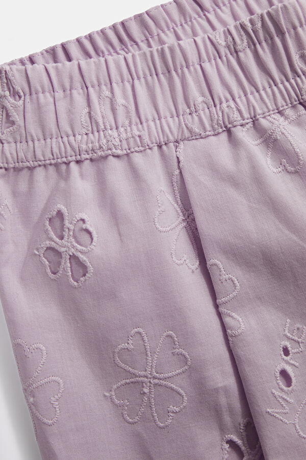 Relax Fit Lilac Straight Leg Kids' Sports Pants 3