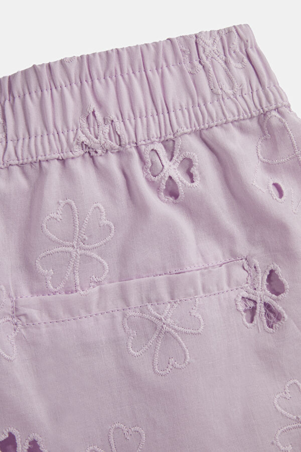 Relax Fit Lilac Straight Leg Kids' Sports Pants 4