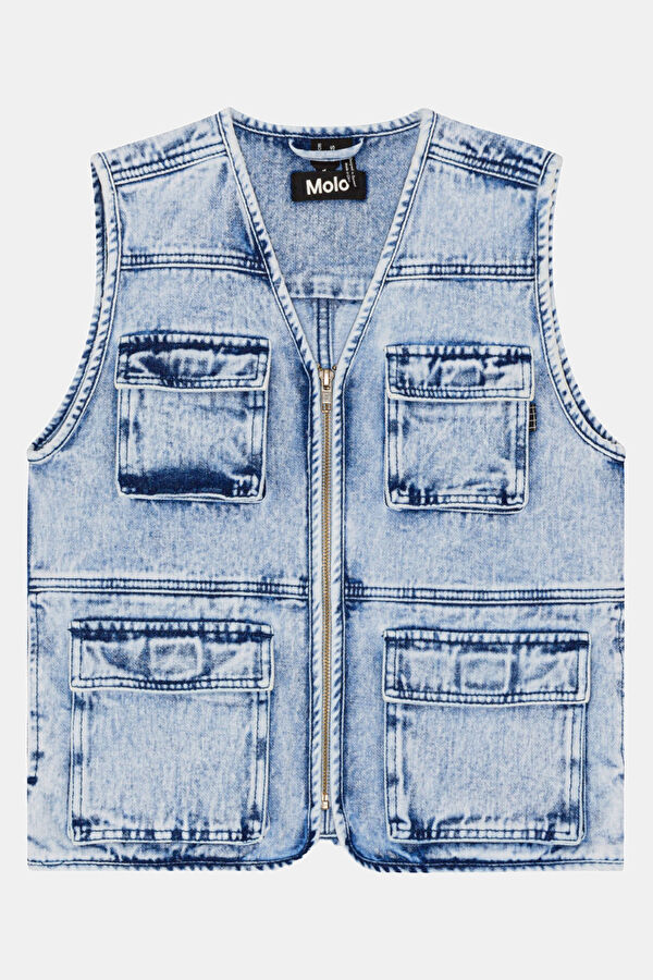 Light Blue Kids' Vest