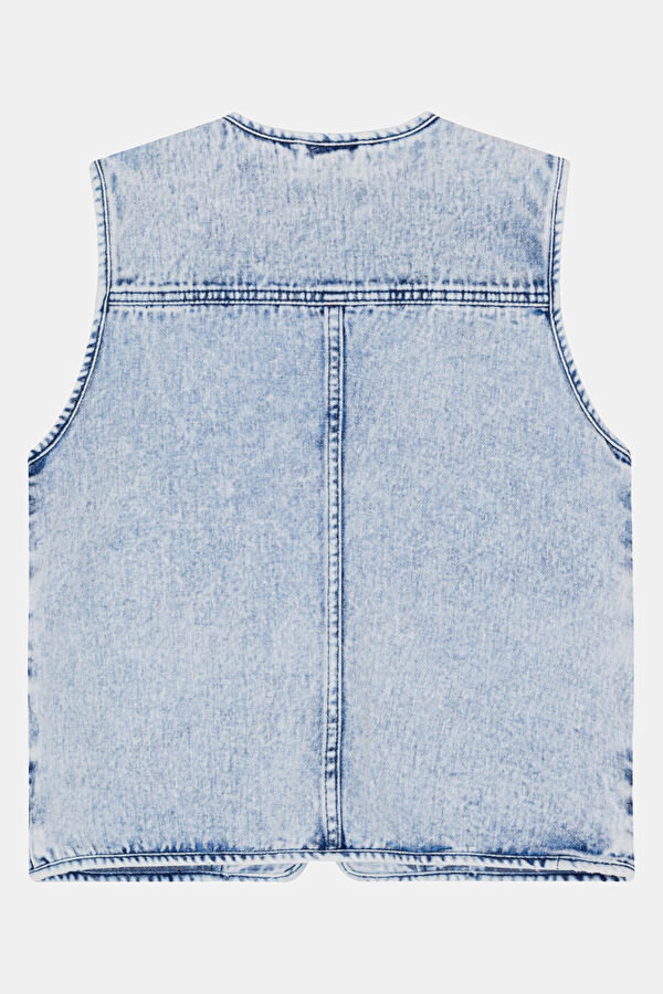 Light Blue Kids' Vest 2