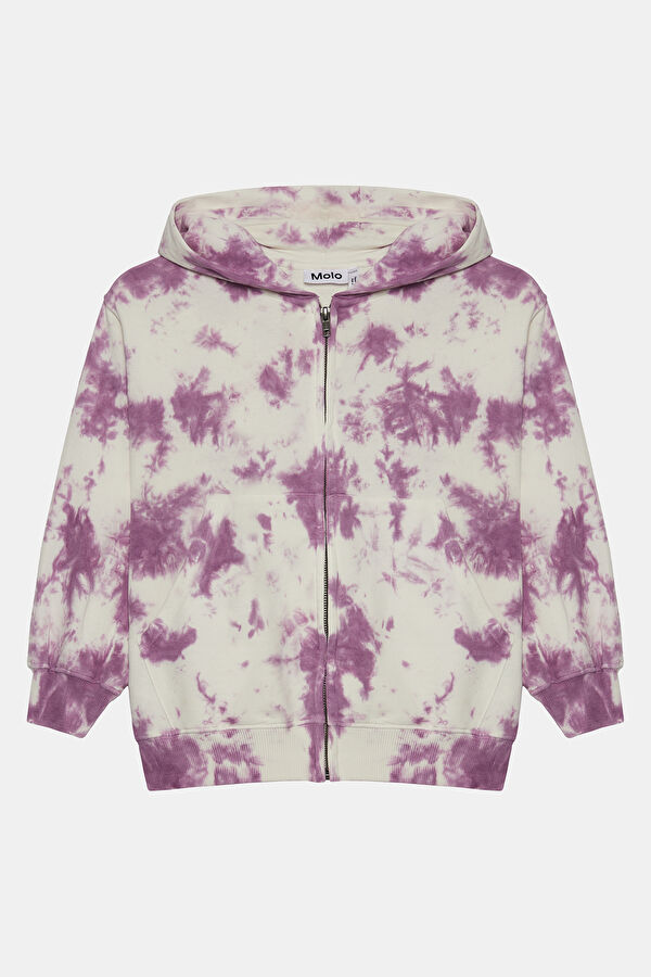 Pembe Kapuşonlu Çocuk Sweatshirt 4