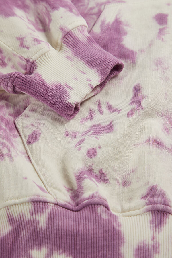 Pembe Kapuşonlu Çocuk Sweatshirt 7