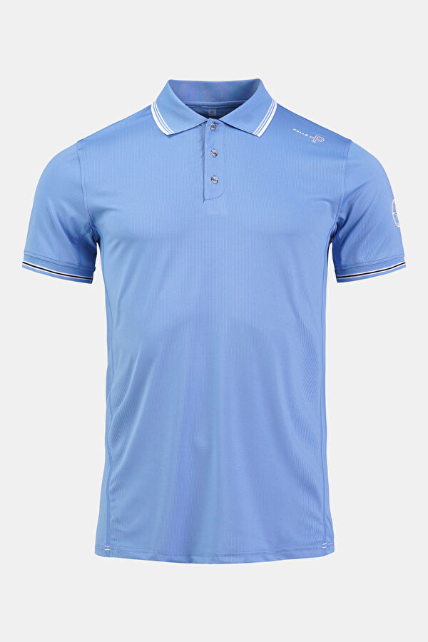 Açık Mavi Polo Yaka T-Shirt