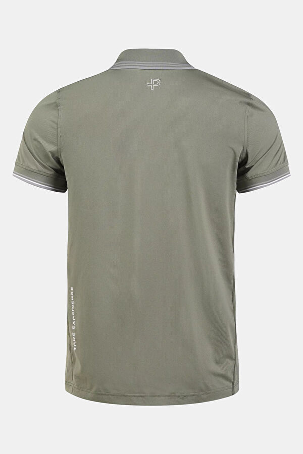 Haki Polo Yaka T-Shirt 2