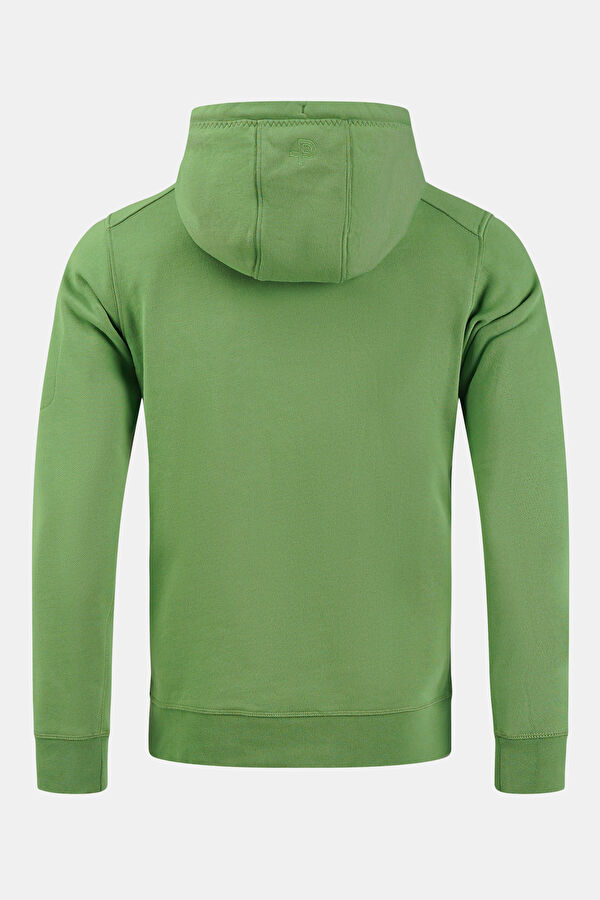 Yeşil Kapuşonlu Sweatshirt 2
