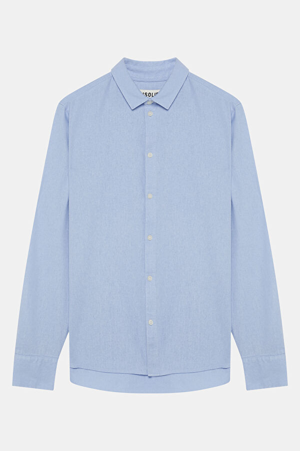 Relax Fit Light Blue Men's Shirt