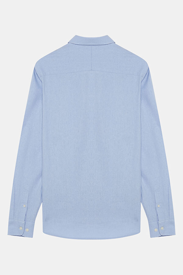 Relax Fit Light Blue Men's Shirt 2